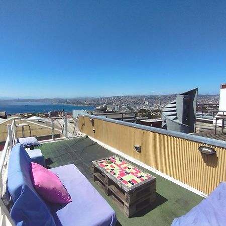 Lemuria Hostel Valparaíso Exteriör bild