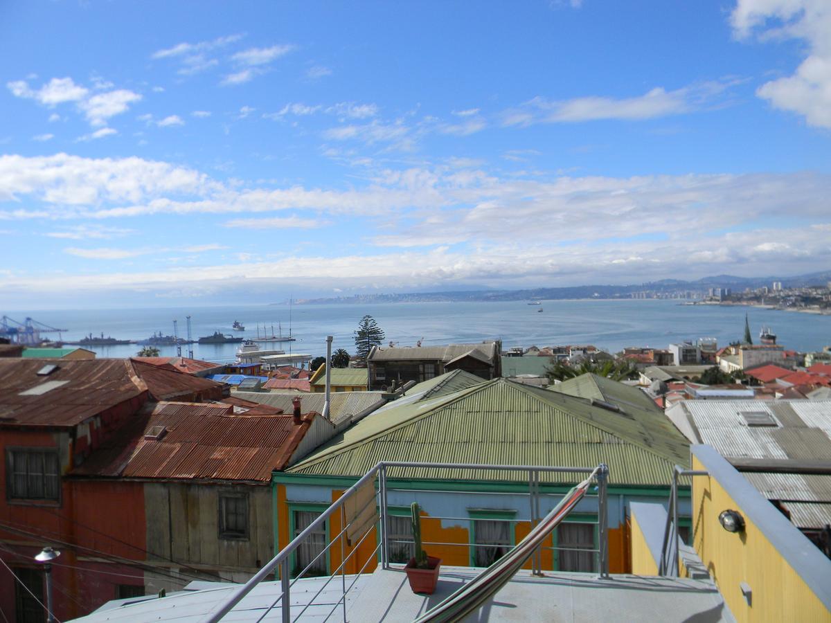 Lemuria Hostel Valparaíso Exteriör bild