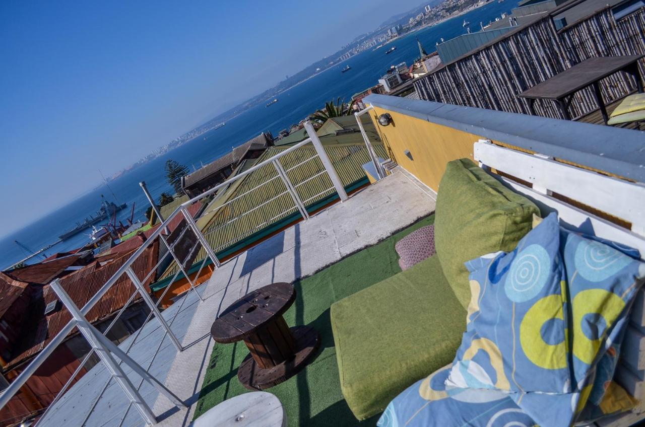Lemuria Hostel Valparaíso Exteriör bild