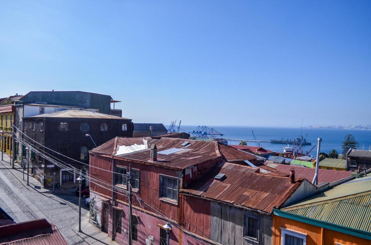 Lemuria Hostel Valparaíso Exteriör bild