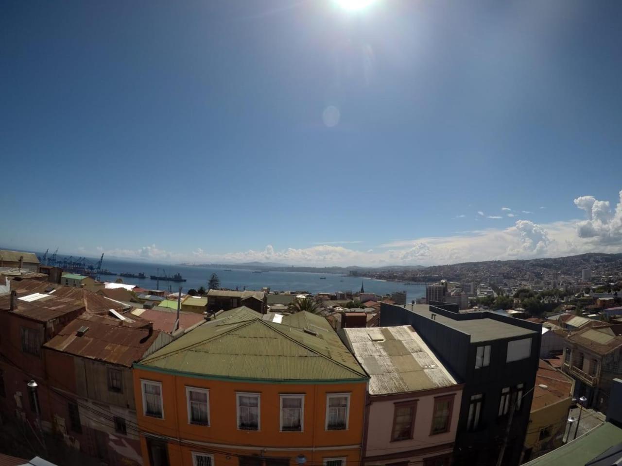 Lemuria Hostel Valparaíso Exteriör bild