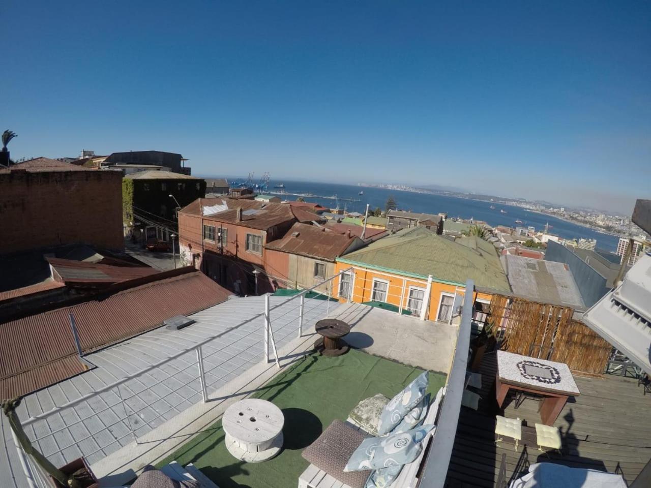 Lemuria Hostel Valparaíso Exteriör bild